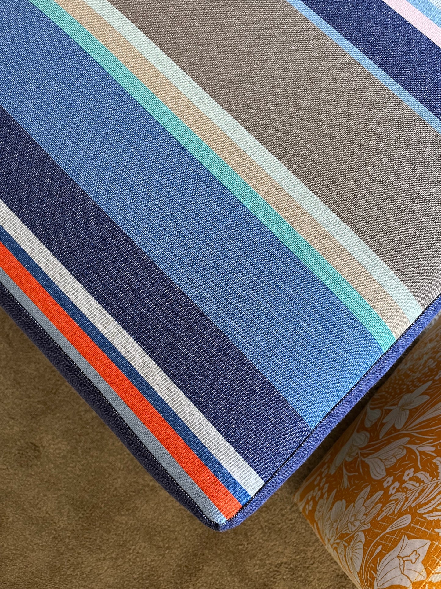 LARGE MAROUBRA SQUARE OTTOMAN