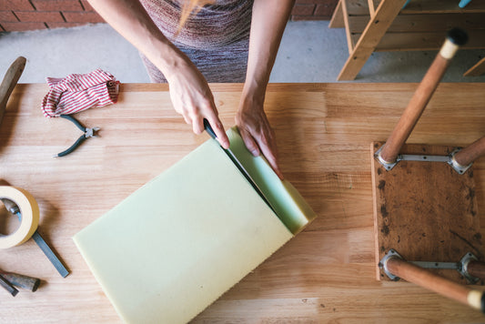 How To Upcycle a Ottoman In 9 Simple Steps
