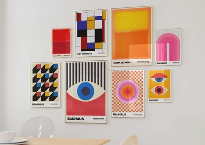EYE BAUHAUS ART PRINT