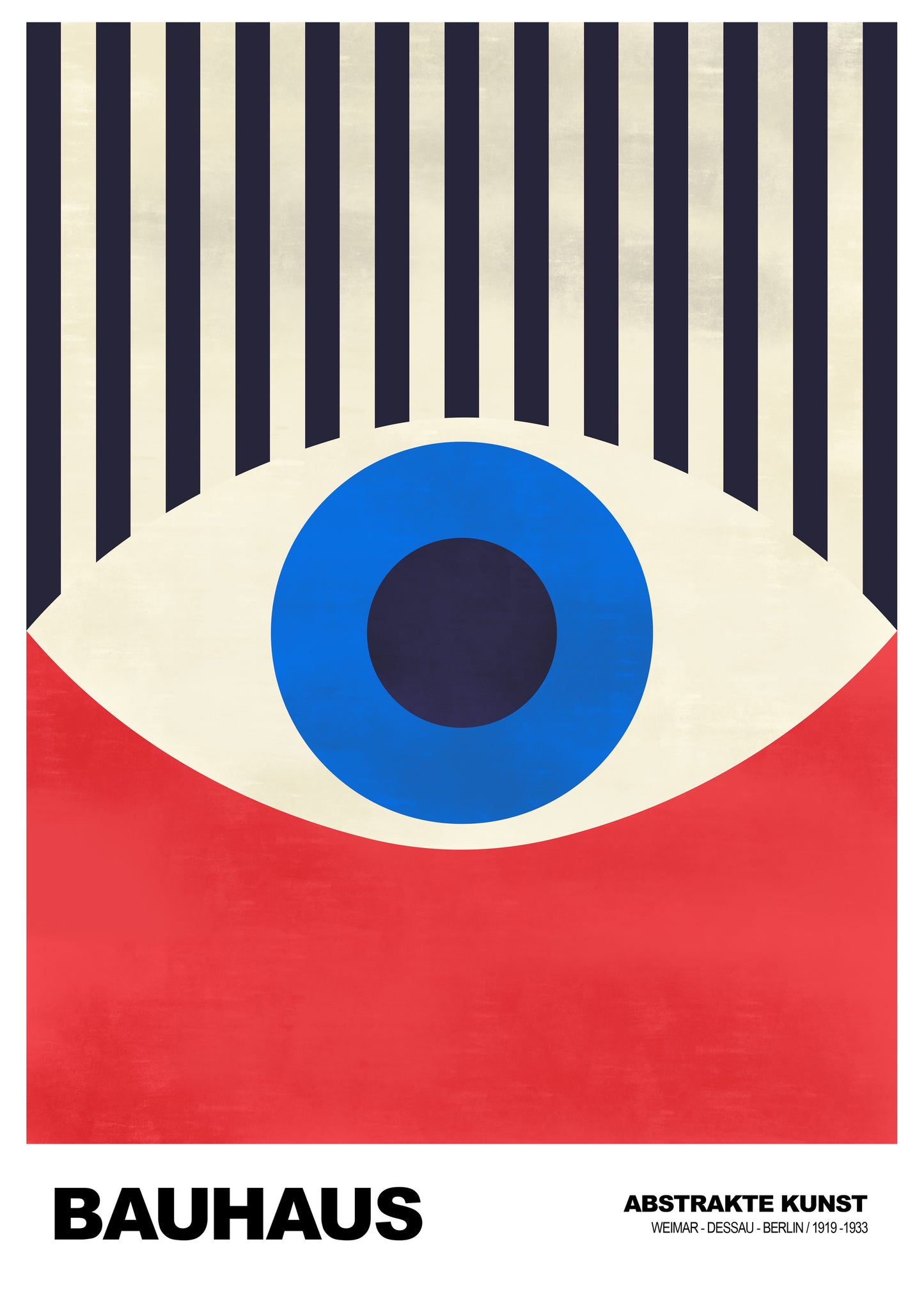 EYE BAUHAUS ART PRINT