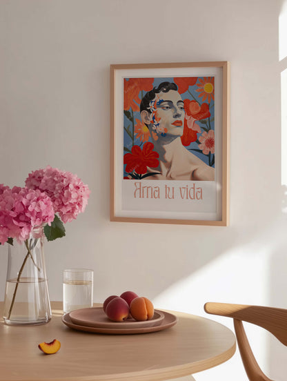 AMA TU VIDA ART PRINT