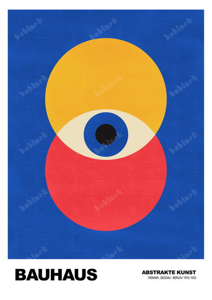 BLUE EYE ART PRINT