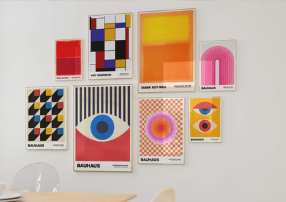 PIET MONDRIAN COMPOSITION A ART PRINT