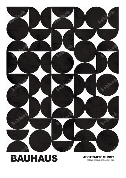 BAUHAUS WINTER ART PRINT