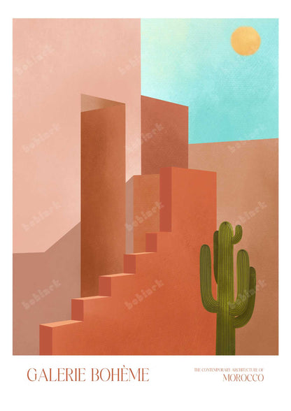 CACTUS & ME ART PRINT
