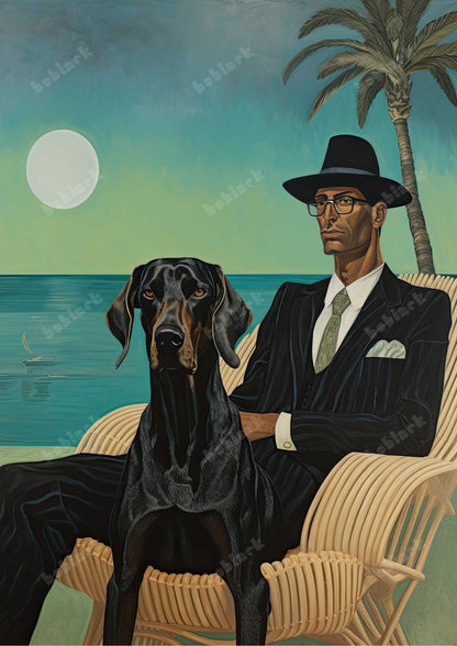 CIGAR BREAK ART PRINT