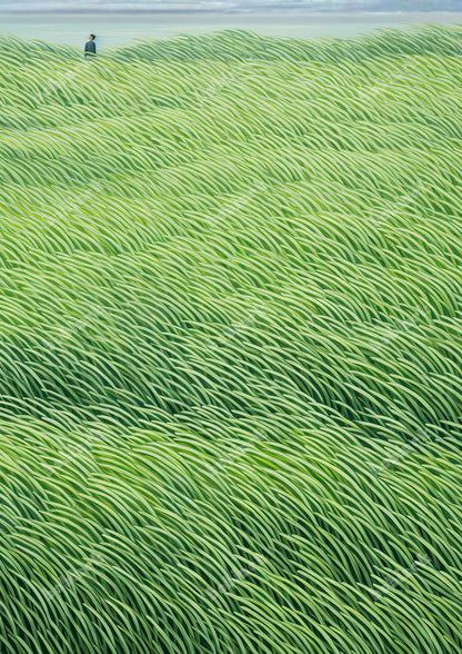 GREEN FIELD ART PRINT