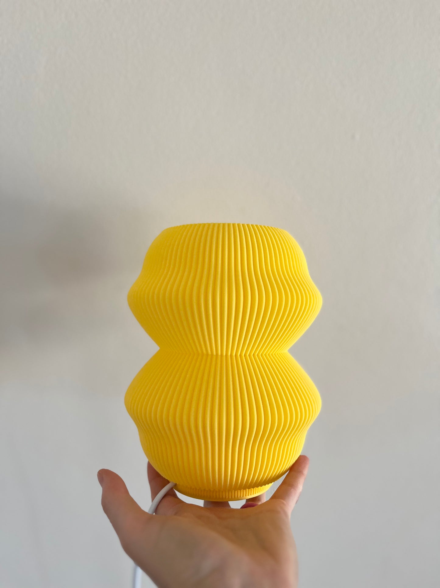 YELLOW BUD- 3D PRINTED TABLE LAMP