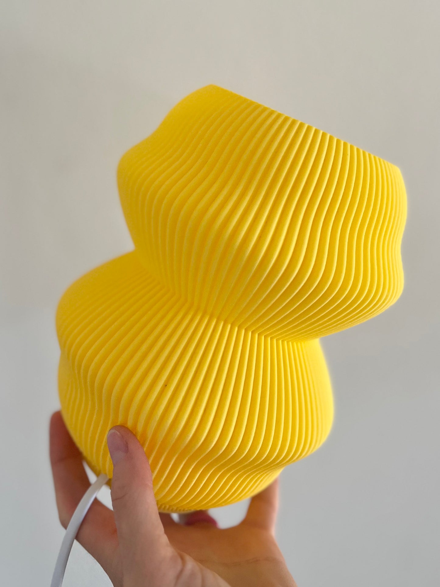 YELLOW BUD- 3D PRINTED TABLE LAMP