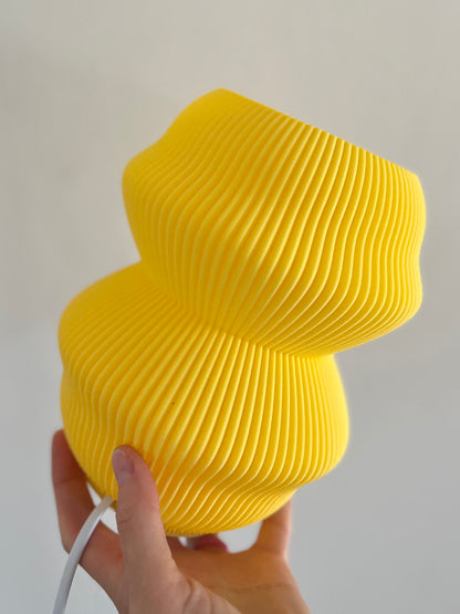 YELLOW BUD- 3D PRINTED TABLE LAMP