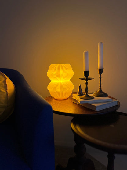 YELLOW BUD- 3D PRINTED TABLE LAMP