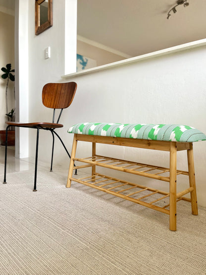 MORNING DEW BAMBOO HALLWAY BENCH