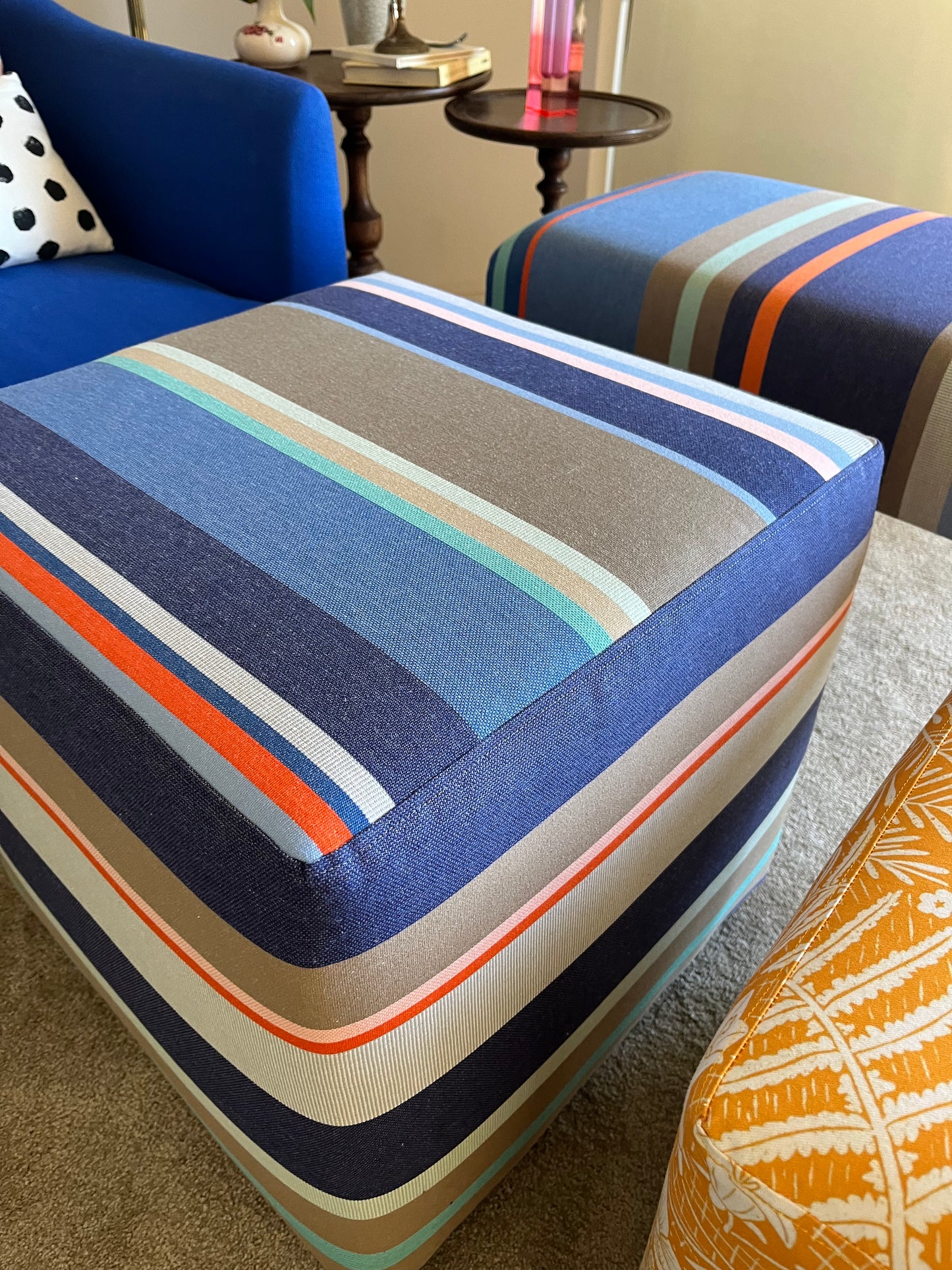 LARGE MAROUBRA SQUARE OTTOMAN