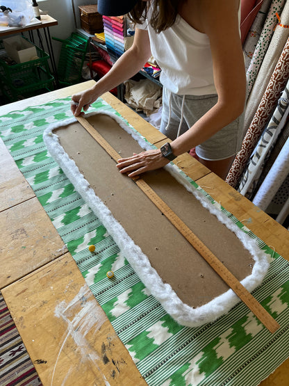 BAMBOO BENCH UPHOLSTERY WORKSHOP (with storage)