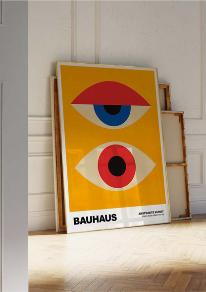 ORANGE EYE ART PRINT