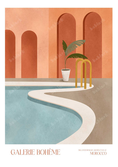 POOL & ME ART PRINT