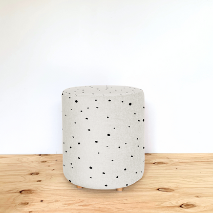 PETITE DOT ROUND OTTOMAN