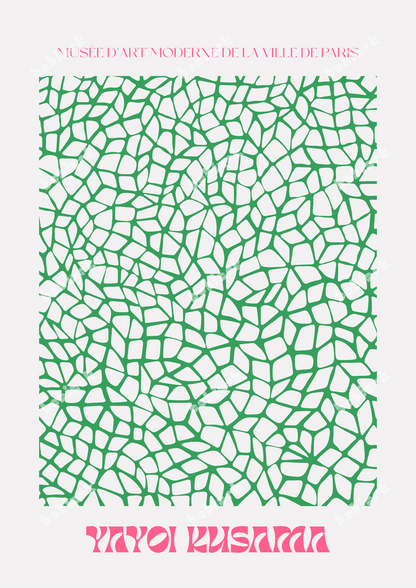 YAYOK KUSAMA JUNGLE ART PRINT
