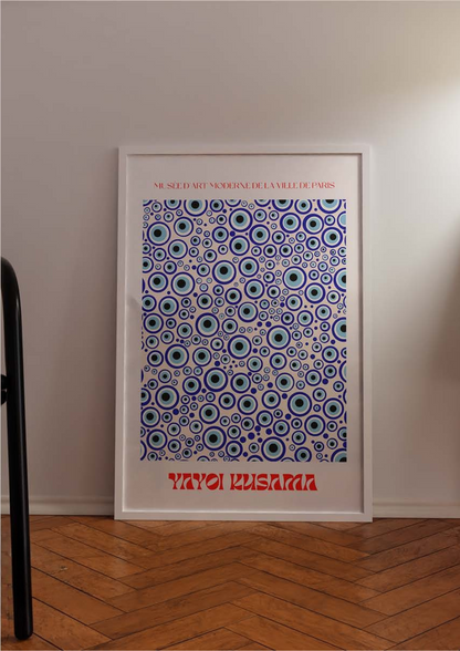YAYOI KUSAMA BILLABONG ART PRINT