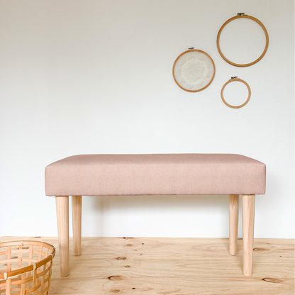 BLUSH HALLWAY BENCH