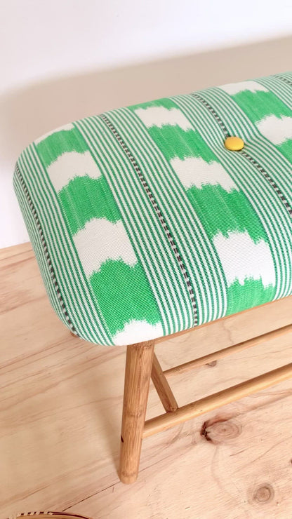 MORNING DEW BAMBOO HALLWAY BENCH