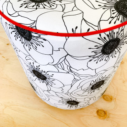 ANEMONES ROUND OTTOMAN