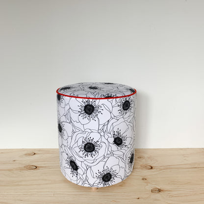 ANEMONES ROUND OTTOMAN