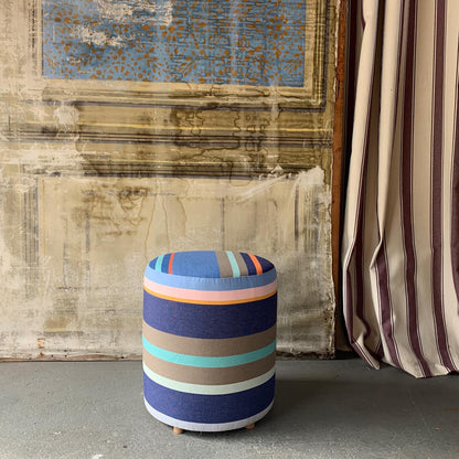 SUMMER NIGHTS ROUND OTTOMAN